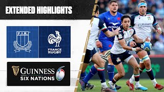 ALMOST AN UPSET 🇫🇷  | Extended Highlights | Italy v France