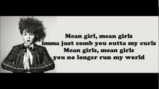 Video thumbnail of "Rachel Crow - Mean Girls Lyrics On Screen"