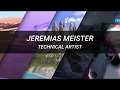 Jeremias meister technical art demoreel 2019