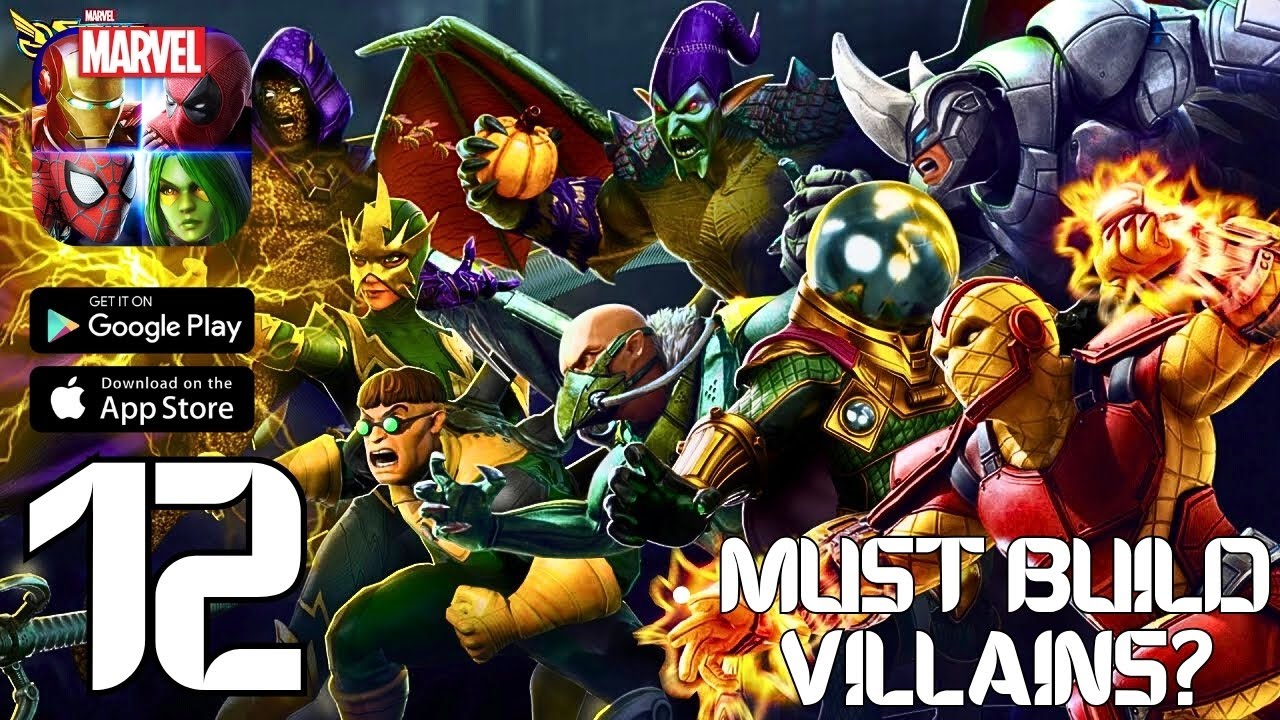 The SINISTER SIX Are Villains You NEED To Build! (Team Showcase) | MARVEL Strike Force Gameplay #12