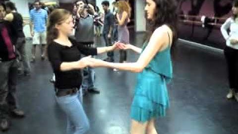 Zouk Lambada Israel Class Level 1 With Karin & Yuli Studio B Tel-Aviv 26.11.2010