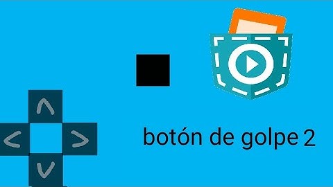 cómo crear un juego en pocket code/botón de golpe 2/