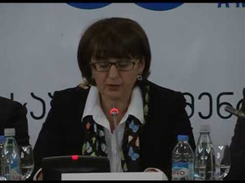 მაია ფანჯიკიძე სუამის საპარლამენტო ასამბლეის სხდომაზე