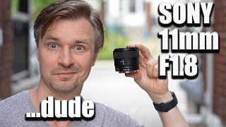 Sony 11mm f1.8 - The Best Wide Vlogging Lens for APS-C and the ZV-E10
