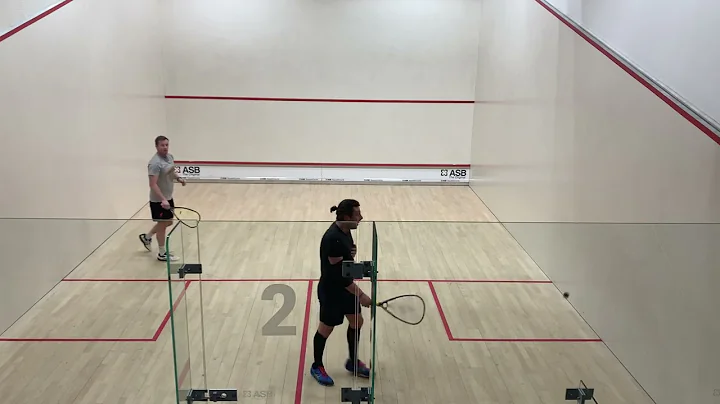Paul Bowes Vs Stuart Tyler Racketball League 1