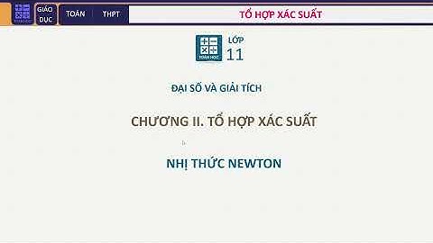 Tìm hệ số hoặc số hạng chứa x^k trong khai triển 2| Chương 2 | Toán 11