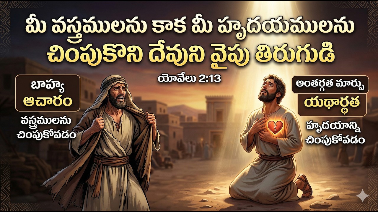 LENT2026|DAY14|ఆచారం Vs. యథార్థత|Moving From Ritual to Authentic Contrition