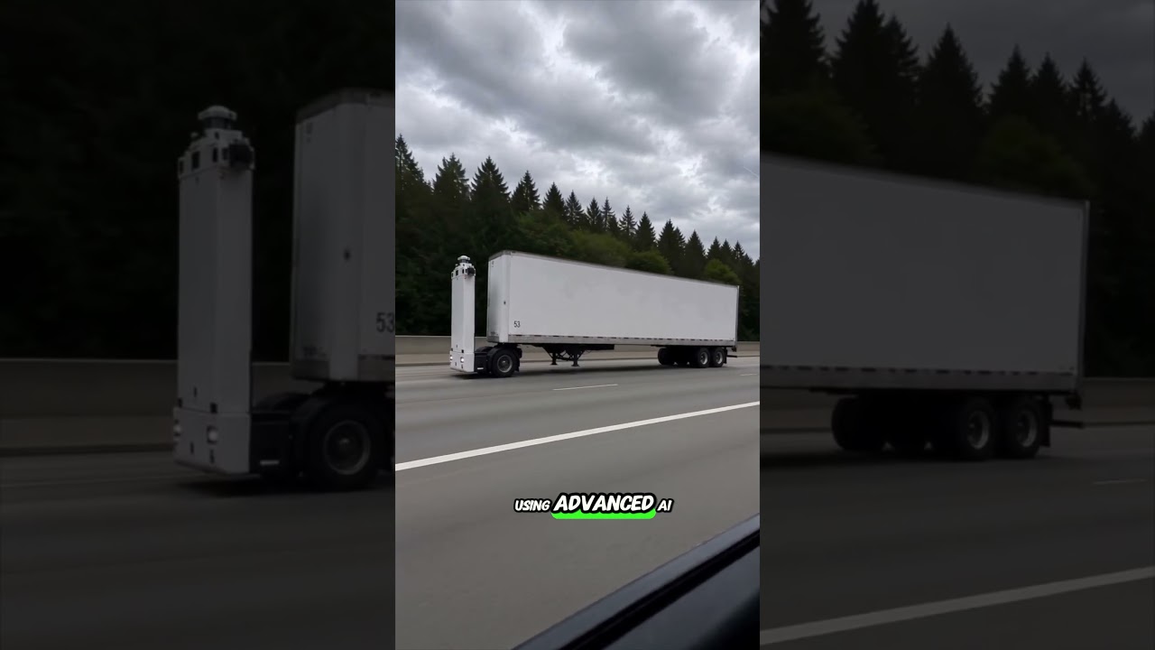 SafeAI Autonomous Heavy Truck robot by SafeAI