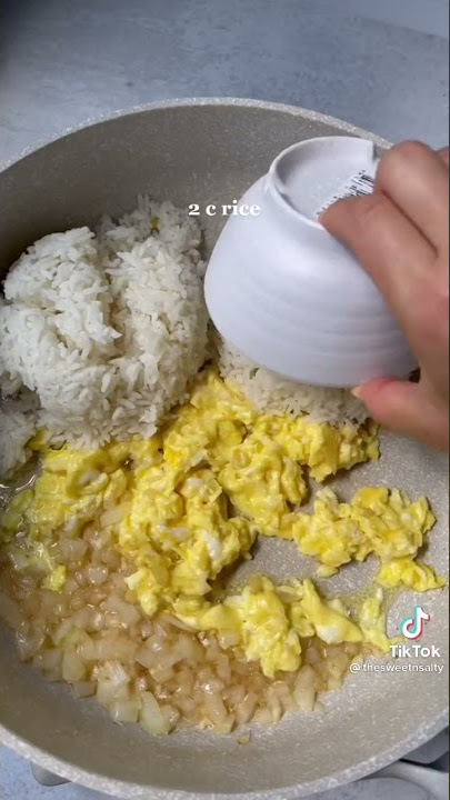 EASY KOREAN EGG FRIED RICE 🍚