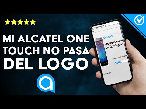 ¿Por qué mi ALCATEL ONE TOUCH no pasa del logo al encender?