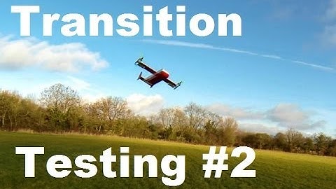 RC VTOL Transition Testing #2