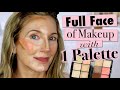 All-In-One Makeup For Ever HD Skin Palette Try-On &amp; Wear Test!