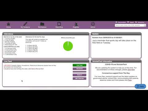 ScholarPack Quick Start Video 1: Dashboard and Home