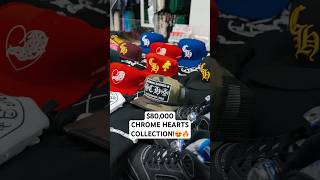 $80,000 Chrome Hearts Collection!😍 #chromehearts #chrome #hearts #viral #streetwear #business