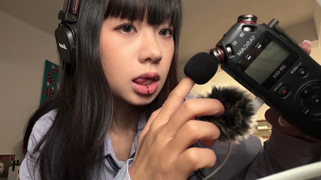 ASMR Crispy & Intense TASCAM + Visual Triggers Tingle Your Eardrums