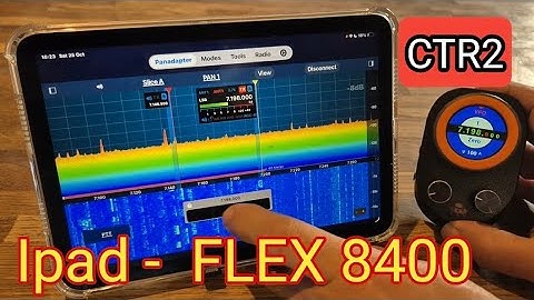 Flex 8400 , SDR Control iOs App & CTR Flex Controller 