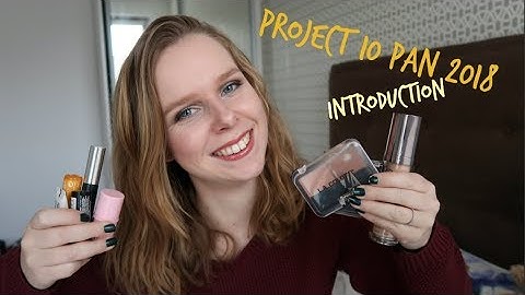 Project 10 Pan 2018 - Intro