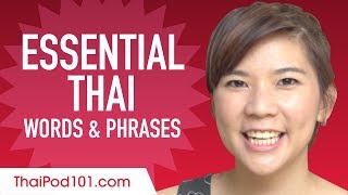 Essential Thai Words and Phrases to Sound Like a Native