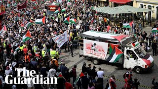 Thousands Protest In Malmö Against Israel Taking Part In Eurovision