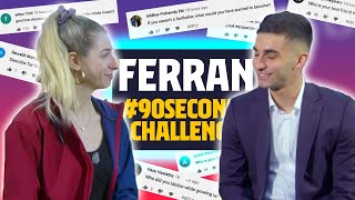 WHAT WAS THE FIRST THING YOU SAID TO XAVI? | #90SECONDSCHALLENGE FERRAN TORRES thumbnail