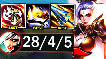 RIVEN TOP IS NOW S+ TIER SO I 1V5 AND OBLITERATE EVERYONE 👌 2025 Riven TOP Gameplay Guide