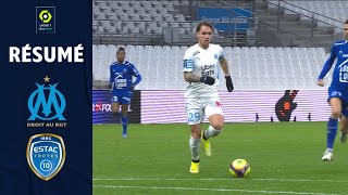 OLYMPIQUE DE MARSEILLE - ESTAC TROYES (1 - 0) - Résumé - (OM - ESTAC) / 2021-2022