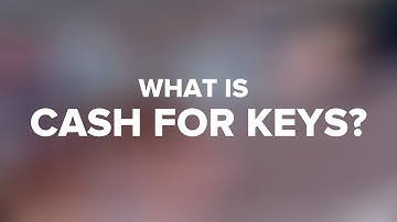 What Is a "Cash for Keys" Agreement? 💵🔑