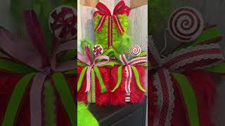 Gift box Handmade! #whovillechristmas #whoville #grinchmas #christmasdecorations #handmadechristmas