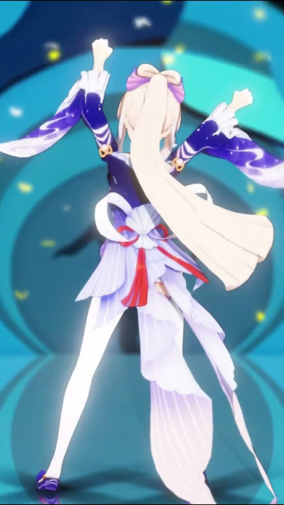 【Genshin MMD】Kokomi I Just Wanna Dance #genshinimpact #mmd #shorts #kokomi