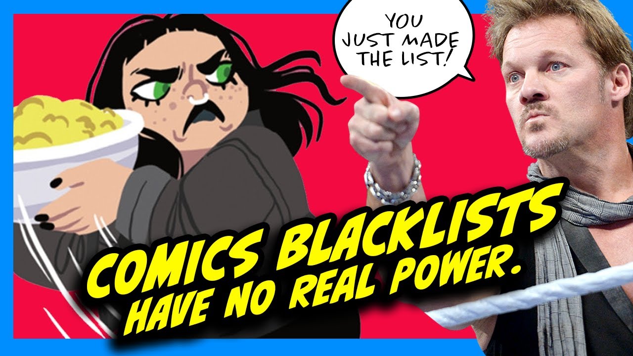 Comic Book Industry ‘Blacklists’ Mean NOTHING Right Now.