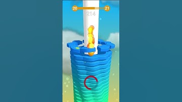 STACK BALL GAME LEVEL 20 | #stackball#shorts#viral#Trend@ANMOL_GAMEX_24