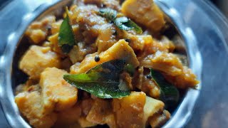 Balekai Palya recipe in kannada - raw Banana vegetable recipe