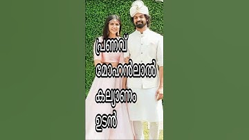 പ്രണവ് മോഹൻലാൽ കല്യാണം ഉടൻ #pranavmohanlal
