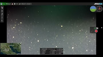 Underwater Debris: ROV Ascends Beneath Experimental Salmon Farm