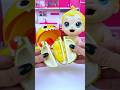 ASMR Unboxing Minnie Mouse &amp; Funny Shark Durian Toy | Satisfying ASMR Kitchen Set #shorts