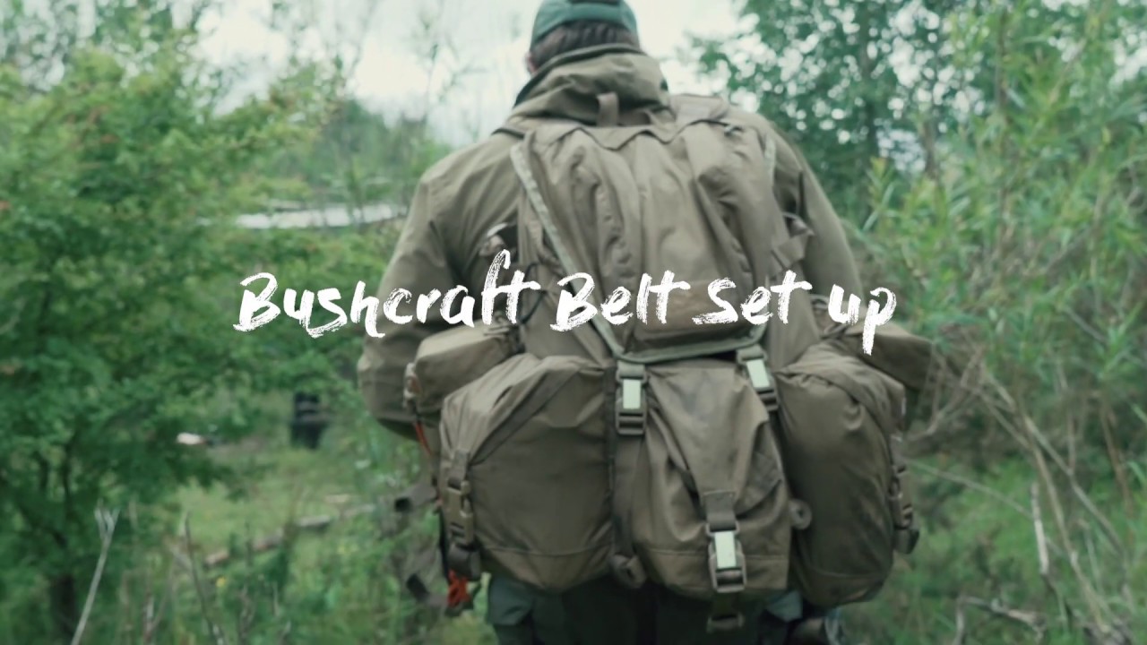 Bushcraft Gürtel – Meine Empfehlung zu Modell und Set-up