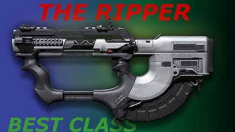 Cod Ghosts- The ripper best class setup w/ JORDANJT01