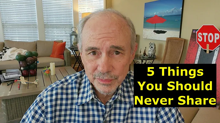 5 Things You Shouldn’t Tell Anyone (If You Want a Peaceful Life)