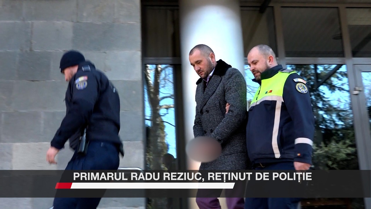 Primarul Radu Reziuc, reținut de Poliție