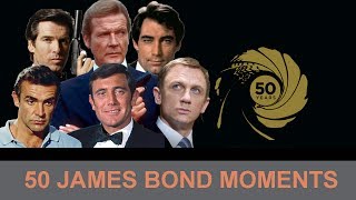 James Bond 007 50 Memorable Scenes HD 50th Anniversary Special