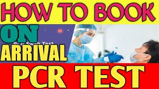 HOW TO BOOK ON ARRIVAL PCR TEST|Tirupur to Singapore - தமிழ்|#vtl #pcrtest #arrival #pcr #vtlupdate screenshot 1