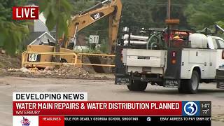 Eyewitness News Unscripted: Update on water main break in Waterbury
