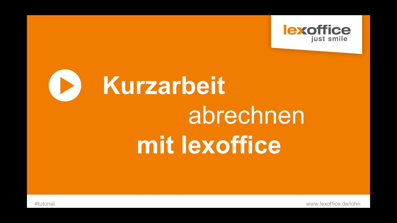 New Kurzarbeit abrechnen mit lexoffice Lohn \u0026 Gehalt