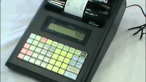 Portable cash register sales promotional video from cashregistergroup.com