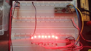 Teensy & a 74HC595N Shift Register