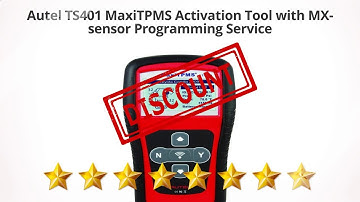 Autel TS401 MaxiTPMS Activation Tool with MX-sensor Programming  | Review and Discount