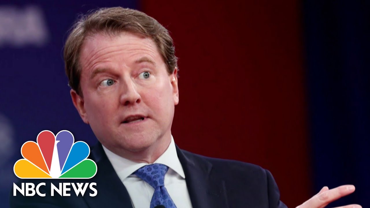Don McGahn To Testify To House Committee On Mueller Report