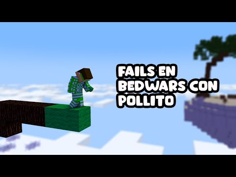 FAILS con POLLITO en BEDWARS
