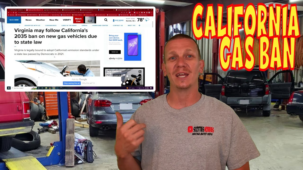 ⫷ California Gas Ban. The beginning of the end? EO 7920 , AB 1346. No