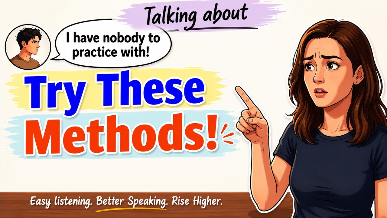 How to Practice Speaking English Alone (No Partner Needed) | English ...